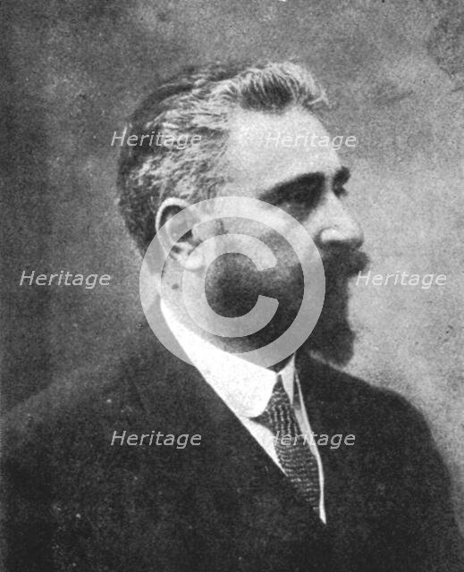 'L'Heure de la Roumanie; M Jean Bratiano. President du Conseil des ministres de Roumanie', 1916. Creator: Julietta.