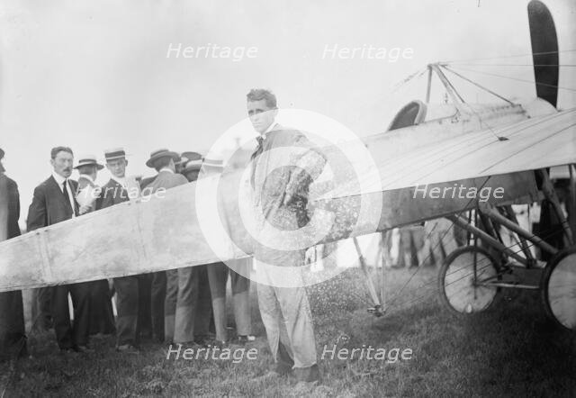 Bleriot Airplane, C. Murvin Wood, 1911. Creator: Harris & Ewing.