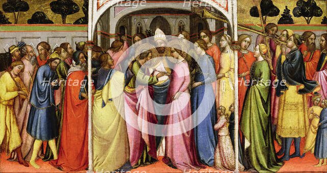 The Marriage of the Virgin, ca 1400. Creator: Tommaso del Mazza (Maestro di Santa Verdiana) (active 1377-1392).