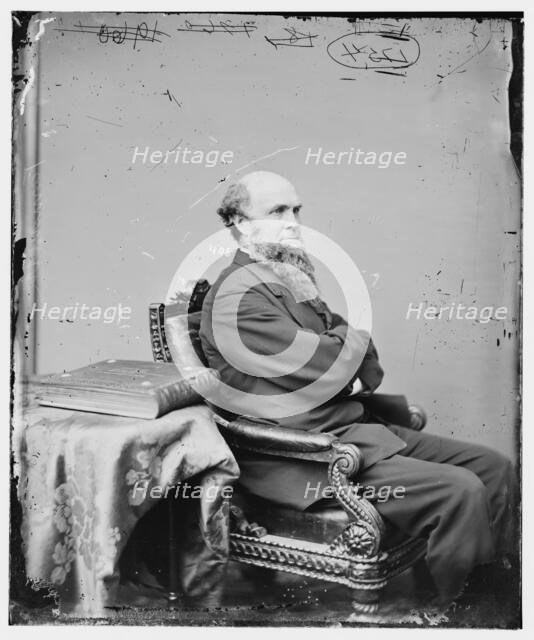 John Franklin Farnsworth of Illinois, between 1860 and 1875. Creator: Unknown.