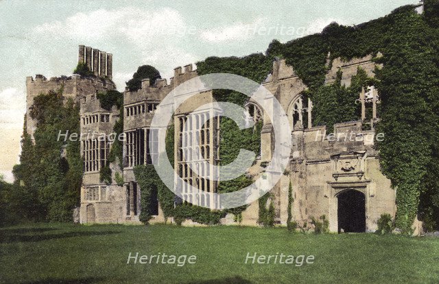Cowdray Castle, Midhurst, West Sussex, c1900s-1920s. Artist: Unknown