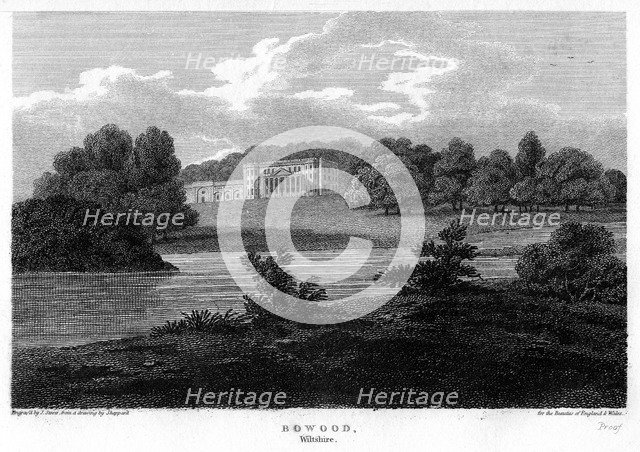 Bowood House, Wiltshire, 1811.Artist: J Storer