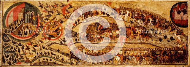 Blessed Be the Host of the King of Heaven, 1550s. Artist: Athanasius, Metropolitan of Moscow (active Mid of 16th cen.)