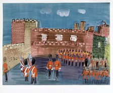 'Changing of the Guard', 20th century. Artist: Raoul Dufy