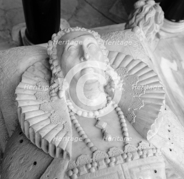 Tomb of Queen Elizabeth I, Westminster Abbey, London, 1945-1980.  Artist: Eric de Maré