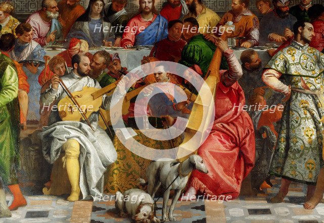 The Wedding Feast at Cana (Detail). Artist: Veronese, Paolo (1528-1588)