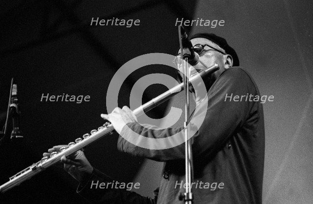 Charles Lloyd, Brecon Jazz Festival, Powys, Wales, August 2000. Artist: Brian O'Connor.