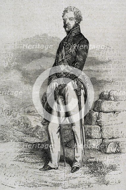 Don Carlos María Isidro de Borbón, (1788-1855), Infante of Spain, the second..., 1853.  Creator: Unknown.