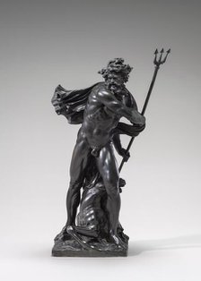 Neptune with a Hippocamp, model 1652, cast probably 1652/1680s. Creator: Michel Anguier.