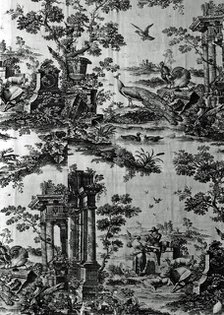 Panel (Furnishing Fabric), Middlesex, 1761. Creator: Robert Jones and Co.