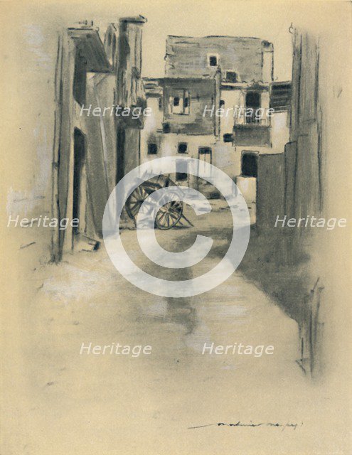 'Deserted Houses', 1903. Artist: Mortimer L Menpes.