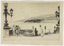 Study for The Terrace, Monte Carlo, 1905-06. Creator: Theodore Roussel.