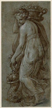 Allegory of Abundance. Creator: Vasari, Giorgio (1511-1574).