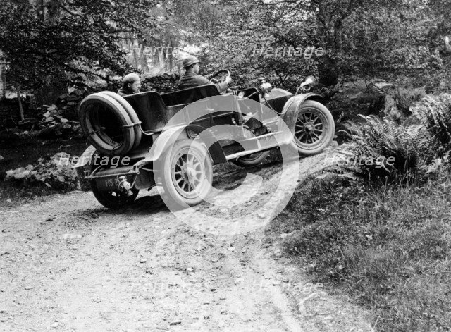1908 Albion 24-30 hp taking part in Scottish Reliability Trials, 1908. Artist: Unknown