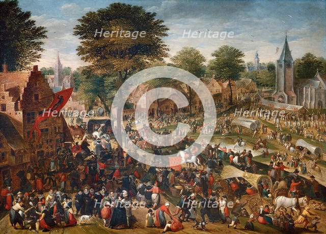 Flemish Kermesse. Creator: Bol, Hans (1534-1593).