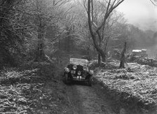 1930 Talbot 90 tourer taking part in a motoring trial, late 1930s. Artist: Bill Brunell.