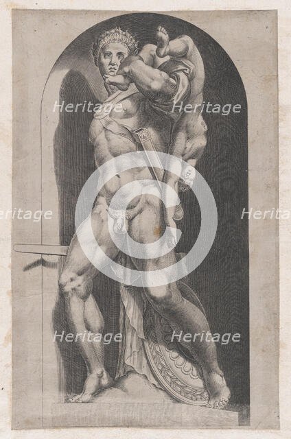 Speculum Romanae Magnificentiae: Atreus Farnese, late 16th century., late 16th century. Creator: Anon.