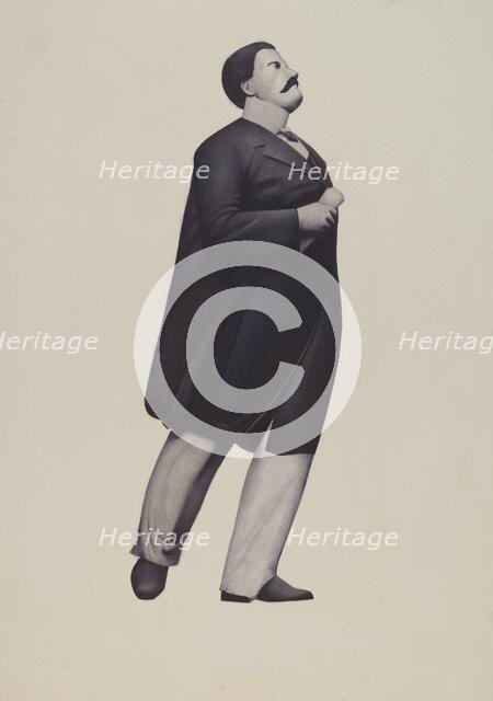 Figurehead: "Samuel Skolfield", 1935/1942. Creator: Joseph Goldberg.