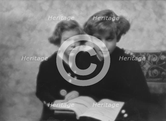 Chanler, William Astor, sons of, portrait photograph, 1914. Creator: Arnold Genthe.