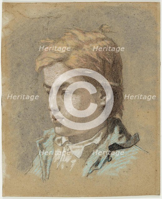 Portrait of a Young Man, c1856. Creator: Edouard Manet.