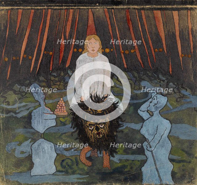 Fairy Tale II, 1896. Creator: Hugo Simberg.