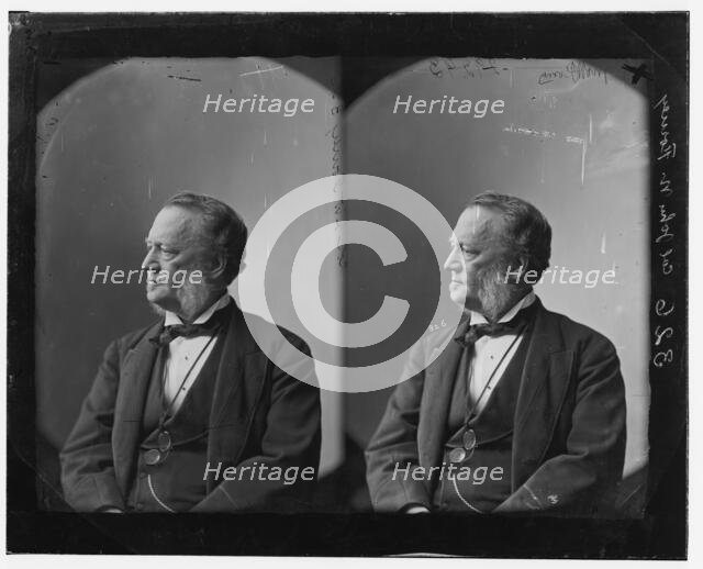 John Weiss Forney, 1865-1880. Creator: Unknown.