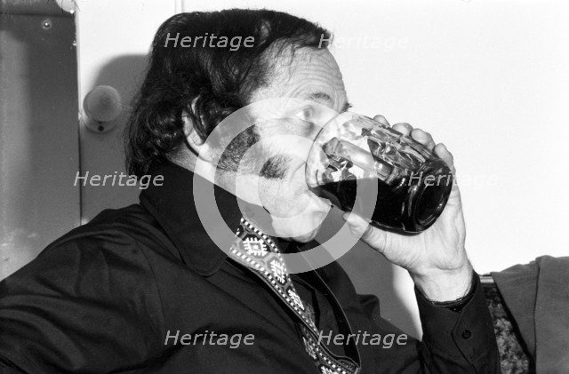 Johnny Dankworth,  Ronnie Scott's, Soho, London, 1973. Artist: Brian O'Connor.