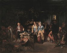 The pawn shop, 1842. Creator: Rentzell, August von (1810-1891).