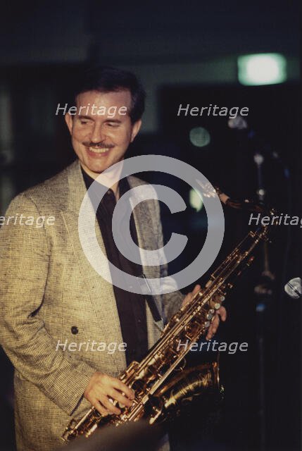 Scott Hamilton, Old Dot Jazz House, Cambridge, August 1991. Creator: Brian Foskett.