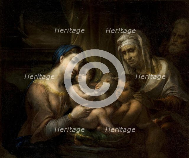 The Holy Family, 1844. Creator: Rafal Hadziewicz.