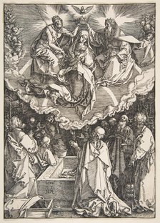 The Assumption and Coronation of the Virgin, from The Life of the Virgin, 1510. Creator: Albrecht Durer.