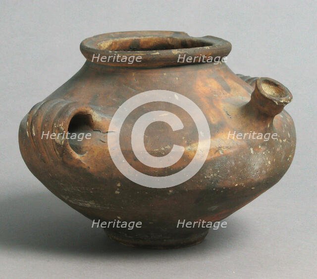 Jug, French, 15th-16th century. Creator: Unknown.