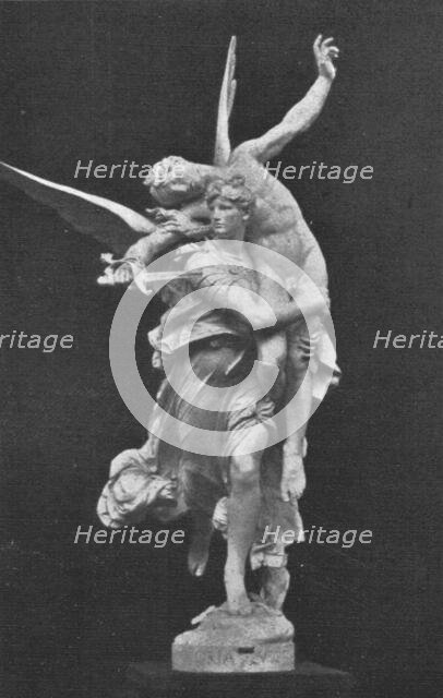 'Le "Gloria Victis"; d'Antonin Mercie', 1916. Creator: Goupil.