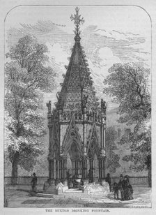 The Buxton Drinking Fountain, Westminster, London, c1870 (1878). Artist: Unknown.