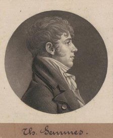 Thomas Semmes, 1805. Creator: Charles Balthazar Julien Févret de Saint-Mémin.