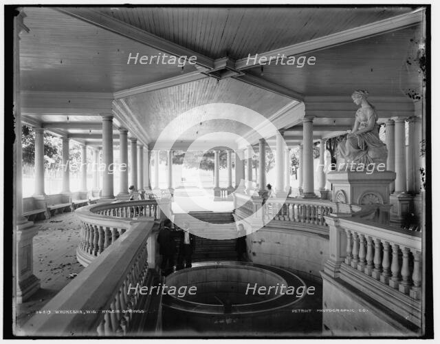 Waukesha, Wis., Hygeia Springs, between 1880 and 1899. Creator: Unknown.