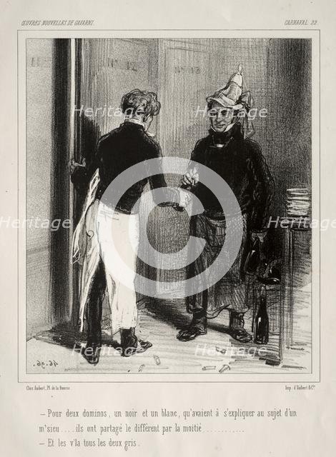 Carnaval. Creator: Paul Gavarni (French, 1804-1866).