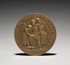 Medallion (obverse). Creator: Charles-Theodore Perron (French, 1862-1934).