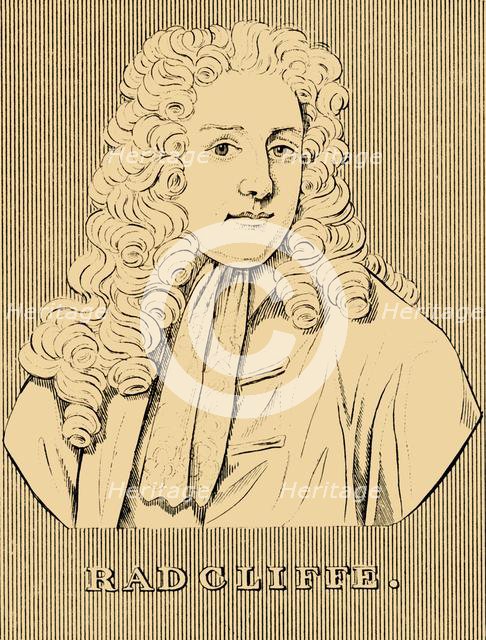 'Radcliffe', (1650-1714), 1830. Creator: Unknown.