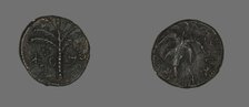 Coin Depicting a Palm Tree, 133-135. Creator: Unknown.
