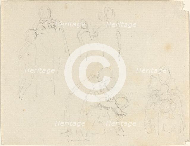 Four Groups of Figures. Creator: John Flaxman.