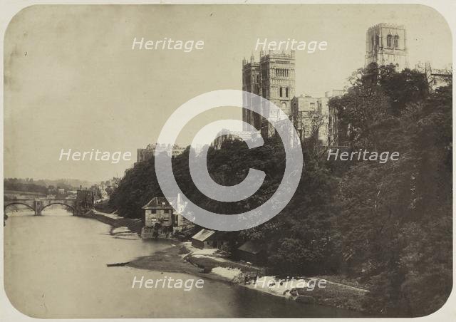 Durham Cathedral, 1858. Creator: Unidentified Photographer.