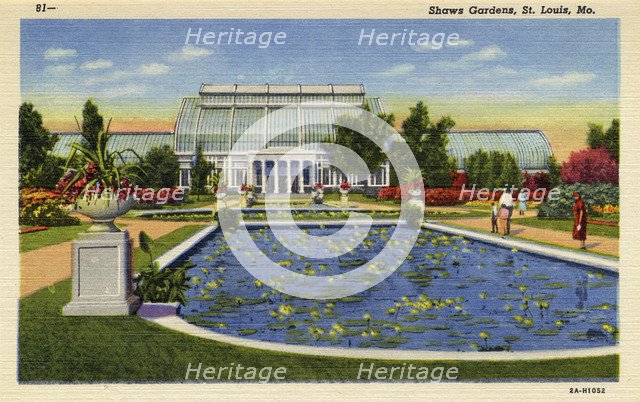 Shaw's Garden, St Louis, Missouri, USA, 1932. Creator: Unknown.