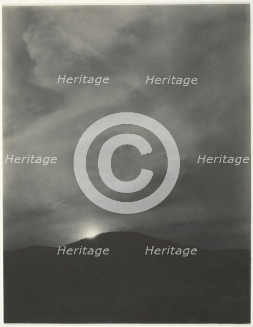 Lake George, c. 1922. Creator: Alfred Stieglitz.