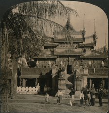 'The Queen's Golden Monastery, a gem of oriental architecture, Mandalay, Burma', 1907. Artist: Unknown.