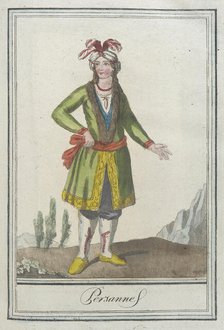 Costumes de Différents Pays, 'Persanne', c1797. Creators: Jacques Grasset de Saint-Sauveur, LF Labrousse.