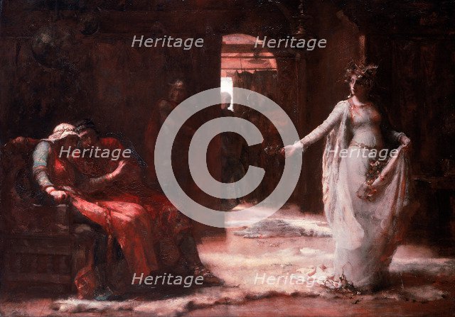 Ophelia, 1890. Artist: Rae, Henrietta (1859-1928)