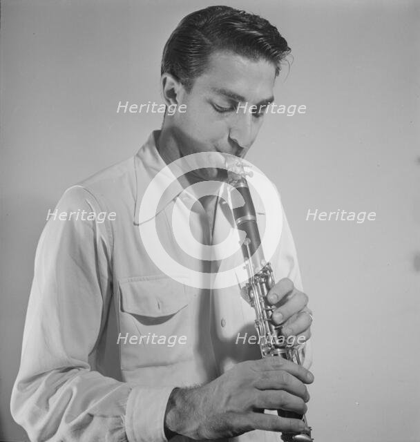 Portrait of Buddy De Franco, New York, N.Y., ca. Sept. 1947. Creator: William Paul Gottlieb.