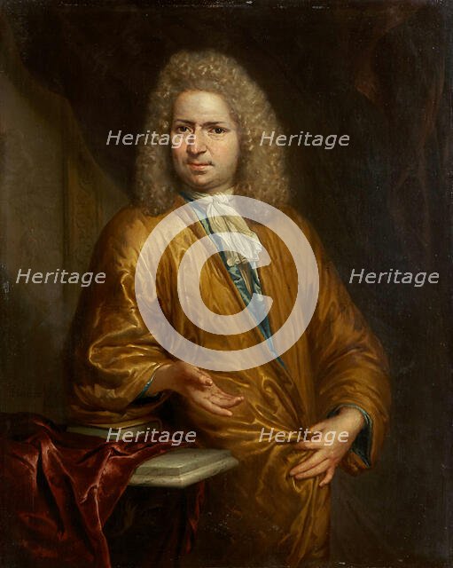 Portrait of a Man (Rudolf van Loen?), c1700. Creator: Arnold Houbraken.