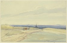 Flat landscape, c1850-1905. Creator: Anton Burger.
